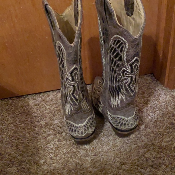 Corral Black sequin Boots - Picture 4 of 9